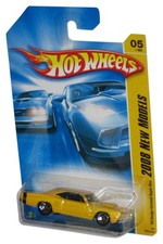 Hot Wheels 2008 New Models Yellow '69 Dodge Coronet Super Bee Toy Car 005/196