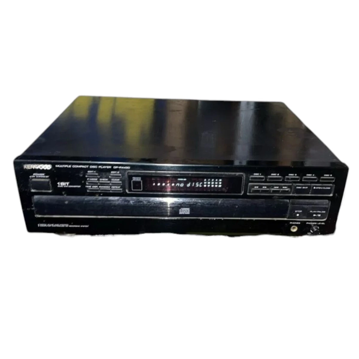 Kenwood Home Audio CD Players & Recorders 5-9 CD Changer Capacity