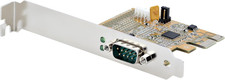 1-Port PCI Express Serial Card, Pcie to RS232 (DB9) Serial Interface Card, PC Se