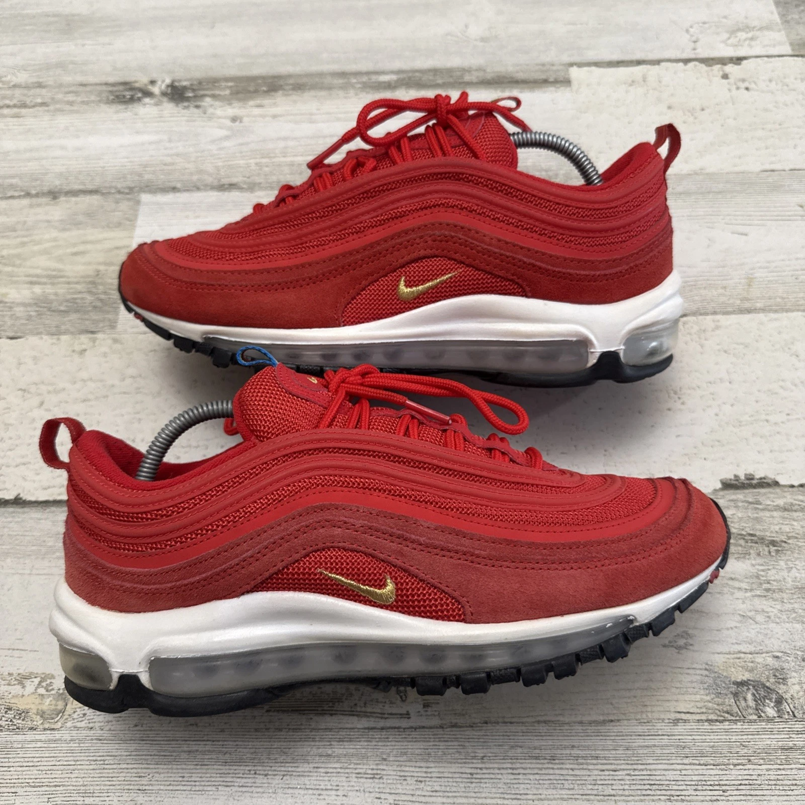 Nike Air Max 97 QS Olympic Rings Red White Mens Shoes Size 7 CI3708-600