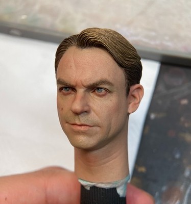 1/6  Sam Neill  Jurassic Park Alan Grant head