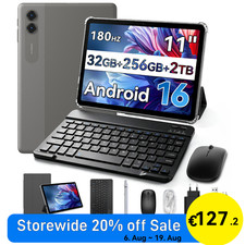 ExcitPower T70 11 Inch Android16 Tablet 32GB+256GB/2TB 8000mAh Gemini AI 5G …