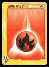 2001 Heavy Play Pokemon Fire Energy VS Series Japanese