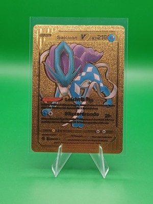 Pokemon Suicune V Goldkarte (Proxy) Deutsch