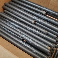 Vintage National Projector 956 Carbon Arc Rods Lot 20-30 Cinema Electrodes