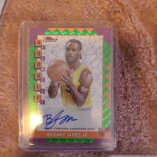 Bronny James Jr RC Auto /75 Topps Finest Green Geometric Refractor & More