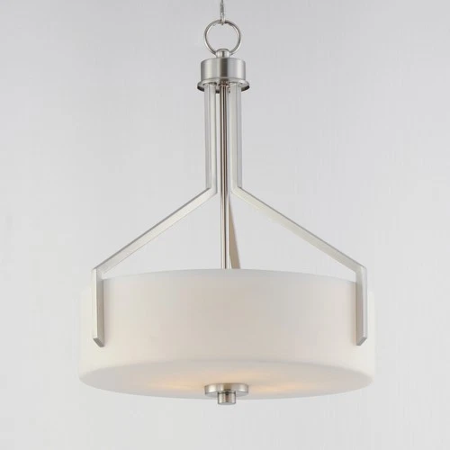 Maxim 21287SW Dart 3 Light 17"W Pendant - Nickel - Picture 3 of 7