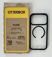OtterBox IPhone 17 Pro Profile Series Case Compatible w/ MagSafe Black Crystal