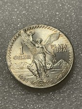 1983 Mexico Mexican Libertad 1 Oz (Onza) Fine Silver-Light Toning 🌟Limited Coin