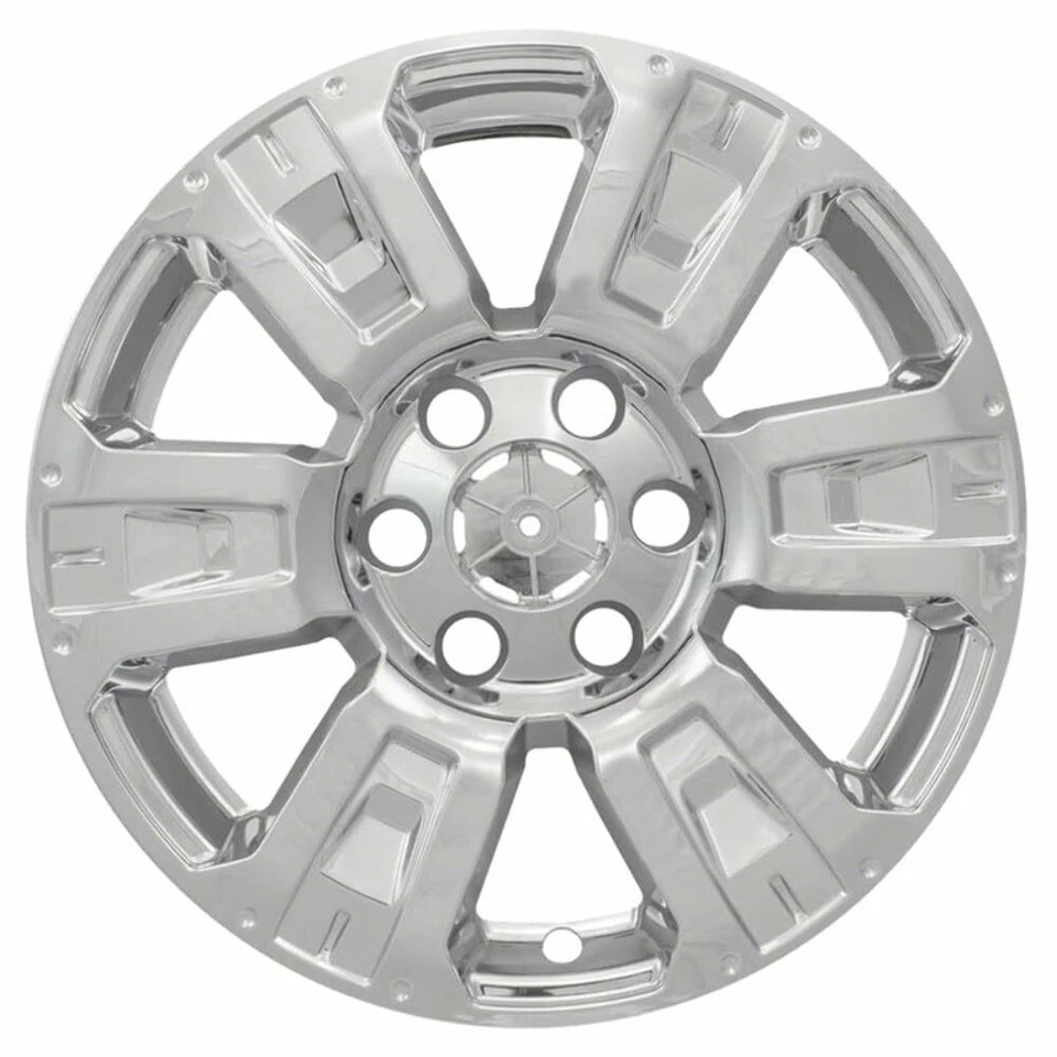 Set of 4 Chrome 18 inch Impostor Wheel Skins for 16-19 Nissan Titan Rim Covers Foto 4 de 4