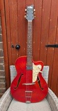 Vintage Bert Weedon Zero-One Archtop Guitar with Framus Electra Pickup.
