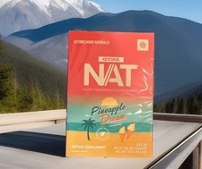 Pruvit Keto OS NAT Ketones Pineapple Dream 20 pk SEALED Box CHARGED EXP: 01/2027