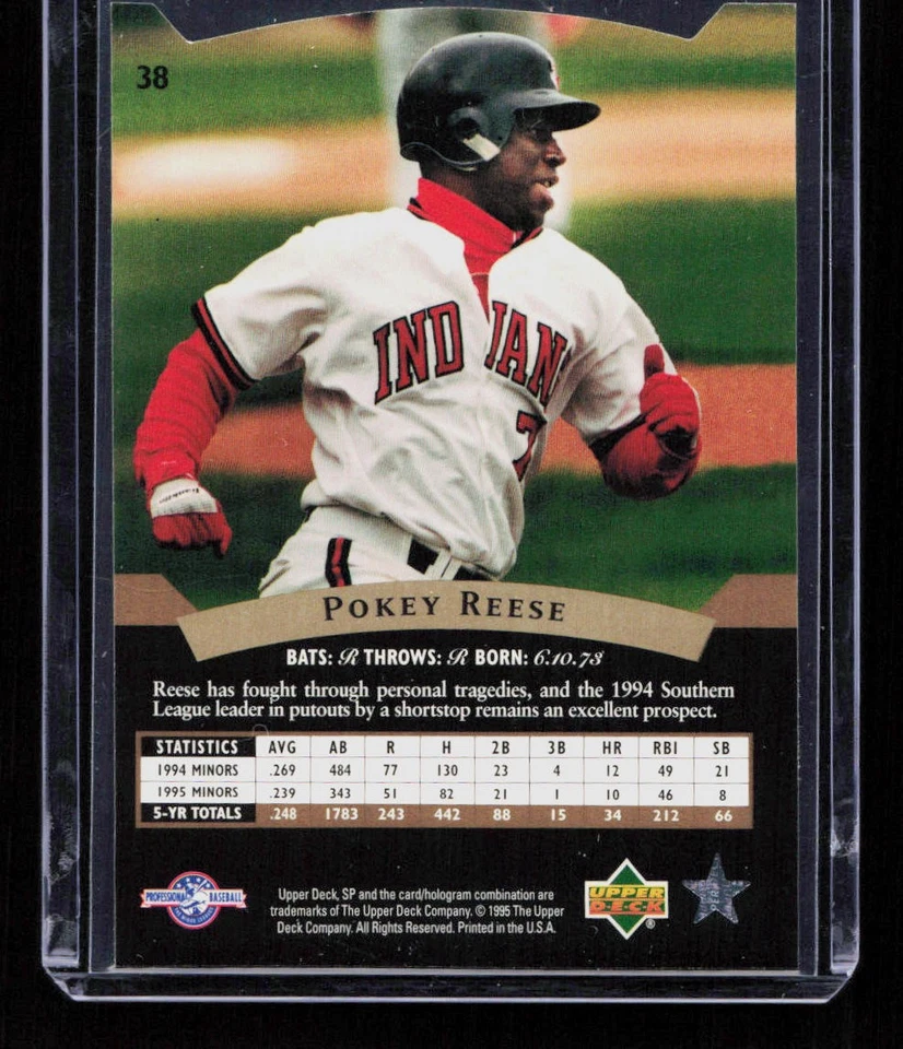 Pokey Reese 1995 SP Top Prospects #38 - Image 2 of 2