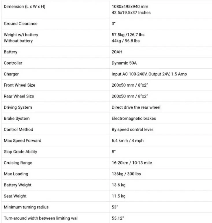 Scooter de movilidad transportable Ev Rider CityCruzer 4 ruedas, rojo Foto 4 de 4