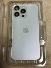 OEM APPLE IPHONE 15 PRO MAX BACKGLASS WHITE TITANIUM GREAT CONDITION