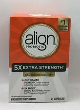 Align 5x xtra Strength Probiotic  Digestive Support 21 CT Exp 7/28