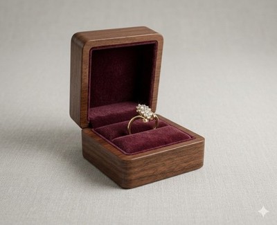 One lady's Bypass cluster style ring with natural earth-mined diamond
