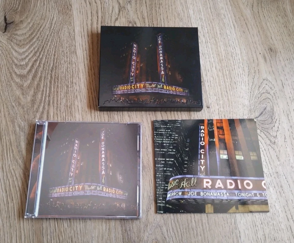 JOE BONAMASSA Live At Radio City Music Hall CD + DVD - Imagen 1 de 4