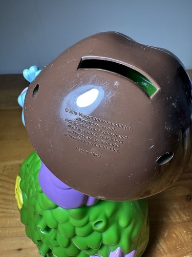 Dora The Explorer 2010 Clock & Piggy Bank Viacom 036549 Tested Works - Picture 5 of 8