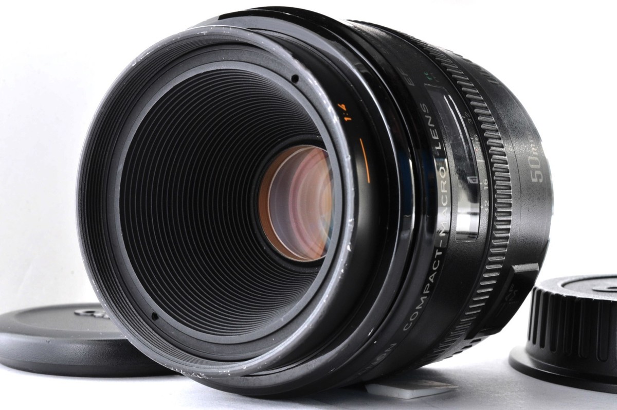 【美品】 Canon EF 50mm F2.5 COMPACT-MACRO Canon EF 50mm f/2.5 Compact Macro Lens EF Mount Exc+++++ From