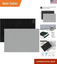 Versatile Double-Sided 24 x 36 Inch Cutting Mat - Perfect for Quilting & Crafts