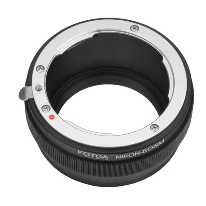 Fotga Adapter Ring forNik0n F AI AIS mount Lens for EOSM EF-M M100 M6 Mark II  - Image 4 of 4