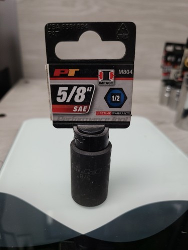 Performance Tool M804 1/2 Dr. 5/8" SAE 6-Point Impact Socket - 第 1/4 張圖片