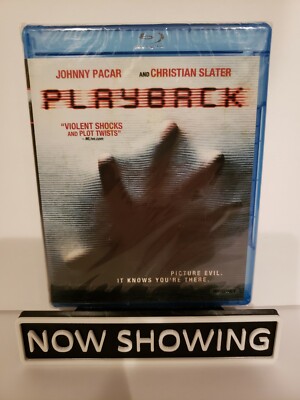 PLAYBACK BLURAY HORROR C. SLATER! BUY3GET3FREE! CLICK SELLERS OTHER ITEMS TO SEE