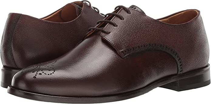 MARC JOSEPH NEW YORK Men\'s Leather Oxford Lace-up Wingtip Dress Shoe Brown US 10 Marc Joseph | Shoes | Marc Joseph New York Mens Leather  main image 3