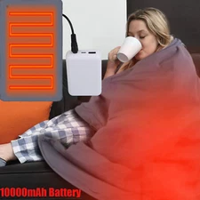 Heating Blanket Throw USB Wearable Heated Electric Blanket 53x37.8" Warm Winter
