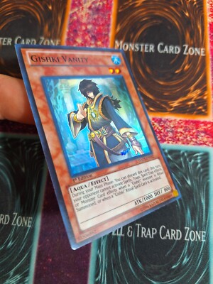 Yu-Gi-Oh! Gishki Vanity Card - HA05-EN032 Super Rare 1st Edition, Water Aqua Effect Monster