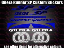 Gilera Runner SP CUSTOM Sticker Decal Set FX FXR 125 172 180 183 ROYAL BLUE