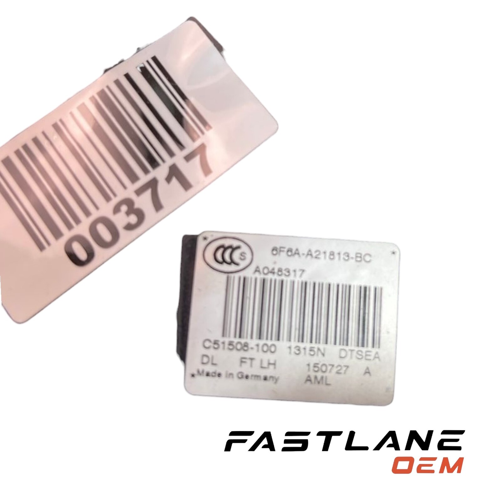 2011-2017 ASTON MARTIN VANTAGE FRONT LEFT DOOR LATCH ASSEMBLY OEM 6F6A-A21813-BC