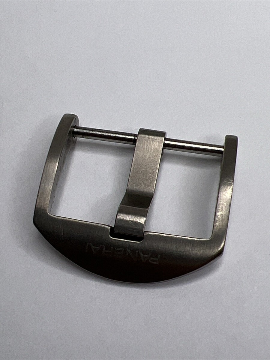 Genuine 22mm Panerai Titanium Tang Buckle Clasp | eBay