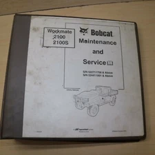 BOBCAT 2100 WORKMATE ATV UTILITY VEHICLE Repair Shop Service Maintenance Manual