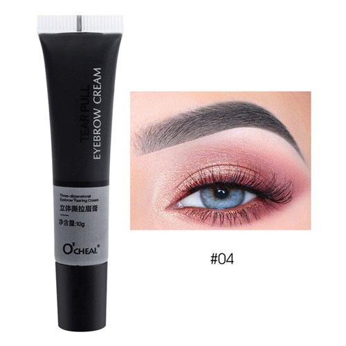 4 Colors Peel-Off Eyebrow Tattoo Tint Brow Gel Waterproof Long Lasting Makeup UK - Picture 4 of 28
