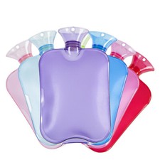 Large PVC Rubber HOT WATER BOTTLE Bag WARM Relaxing Heat / Cold Therapy 2 Liter