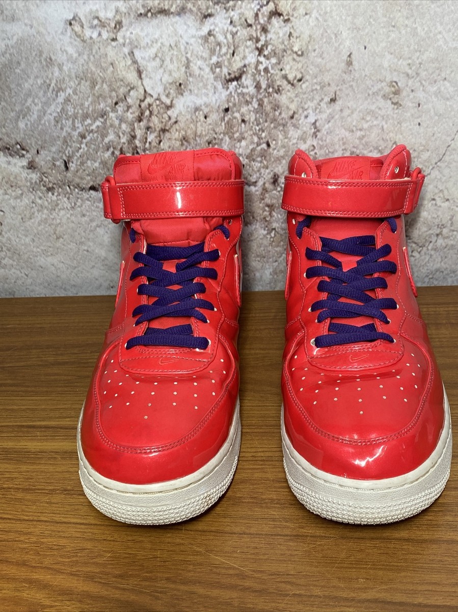 Nike Air Force 1 Mid 07 Mens Shoe 11.5 Siren Red A00702 600