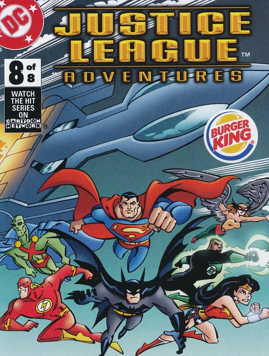 Justice League Adventures #8 (DC, 2003) Burger King FN | eBay