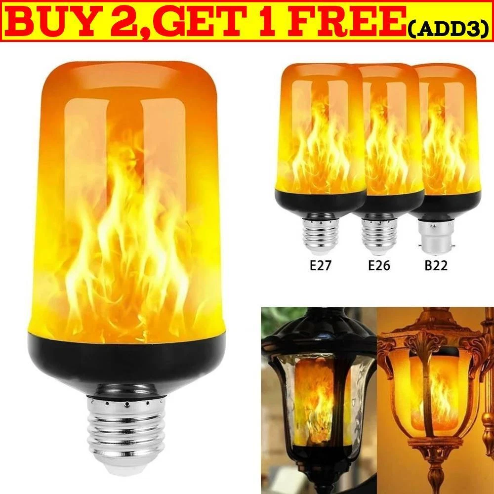 Light bulbs cheap like flames