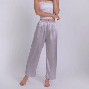 baggy silk pants