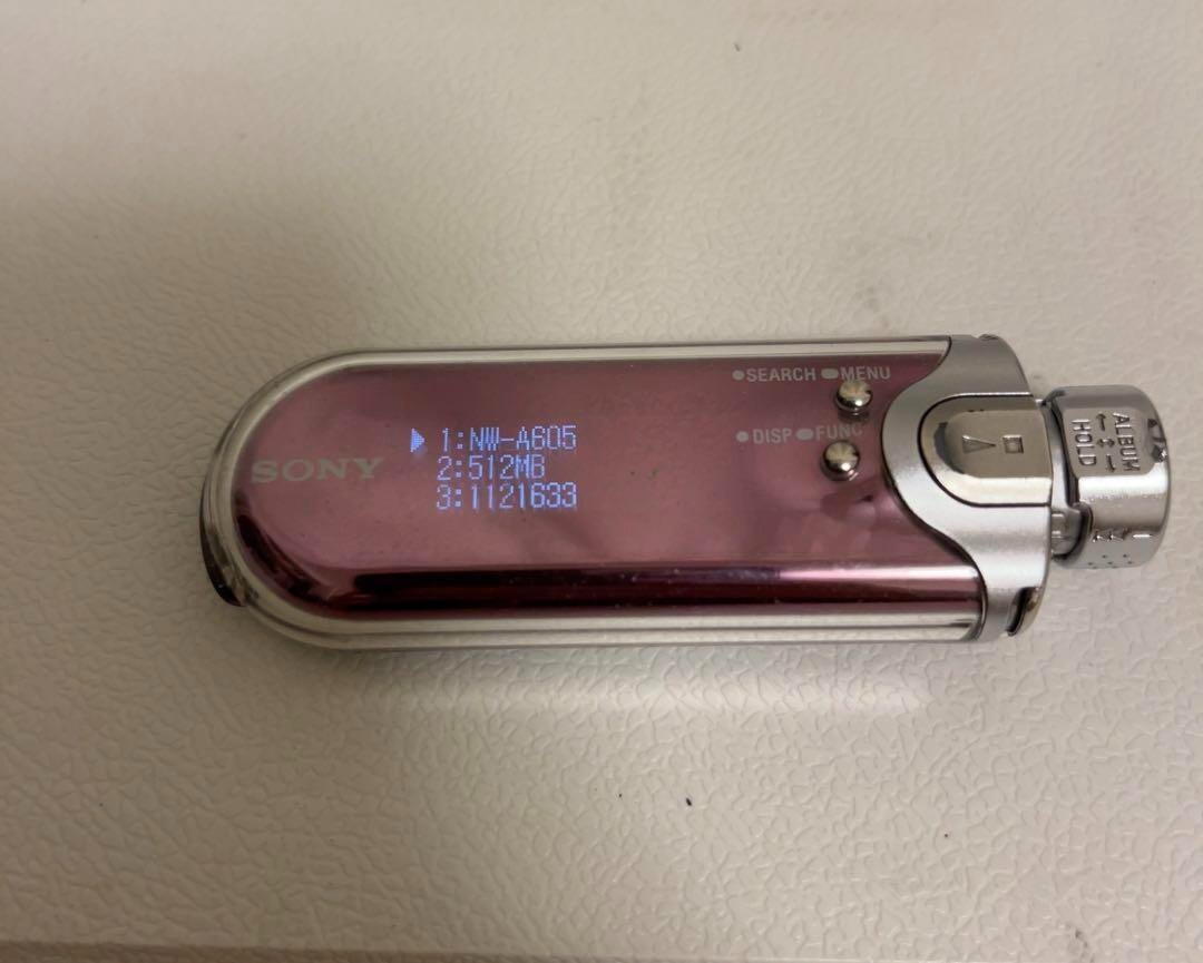 SONY ウォークマン　NWA605 Sony NW-A605 Net Work Walkman Portable Audio Player 512MB