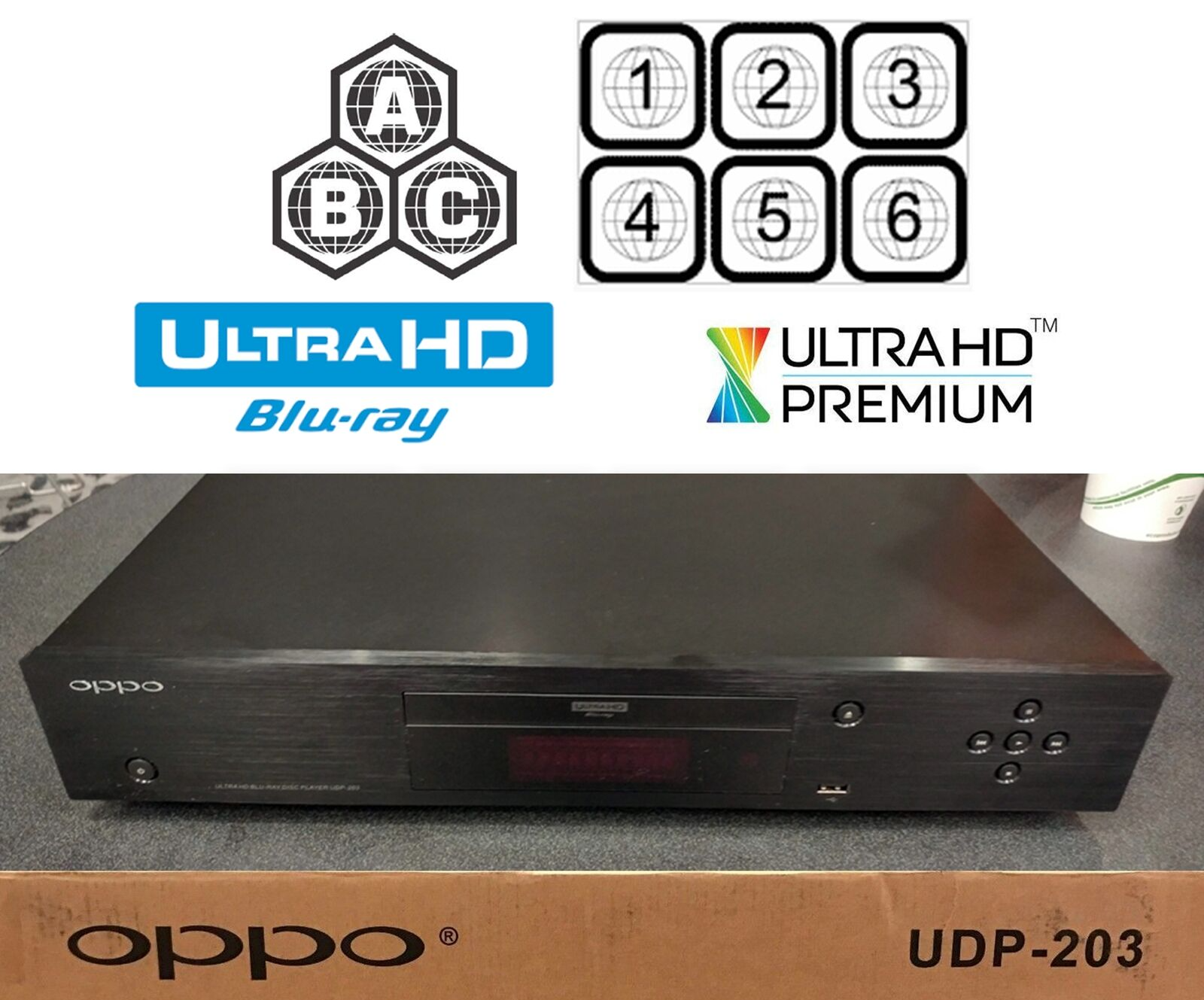 OPPO UDP-203 4K Ultra HD Blu-ray Disc Player