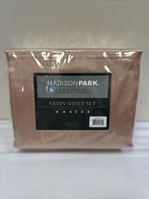 6 Piece Satin Smooth Silky Sheet Set Comfort Blush