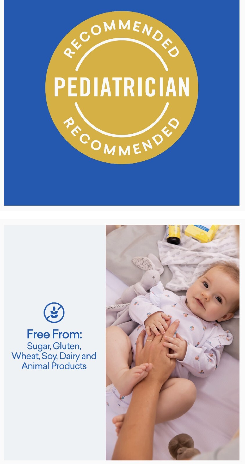 Homeopathic Gripe Water, Colic & Infant Gas Relief Drops 2 Ounce Exp 12