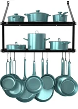 29.5 Inch Kitchen Wall Mounted Pot Pan Rack
