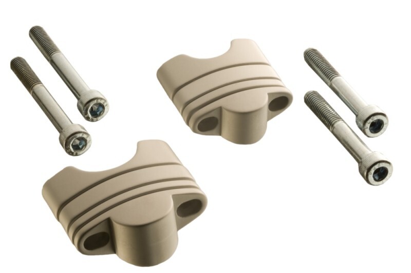 Handle Bar Risers 7/8 ATV YFZ TRX LTZ KFX Raptor 125 250 350 400 450 ...