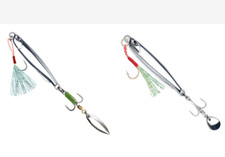 5Pcs Fishing Lures Alloy Metal Spinner Bait Bass Tackle Crankbait Spoon Trout