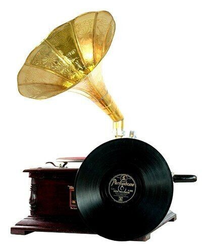 HMV Gramophone Player original Wind up functional working gramophone Record play - Picture 3 of 5