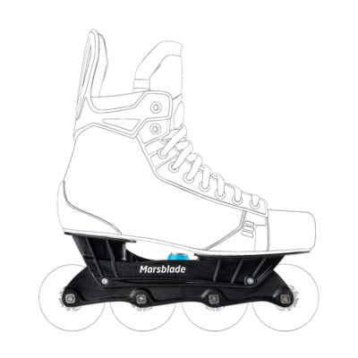 Chassis MARSBLADE Inlinehockey